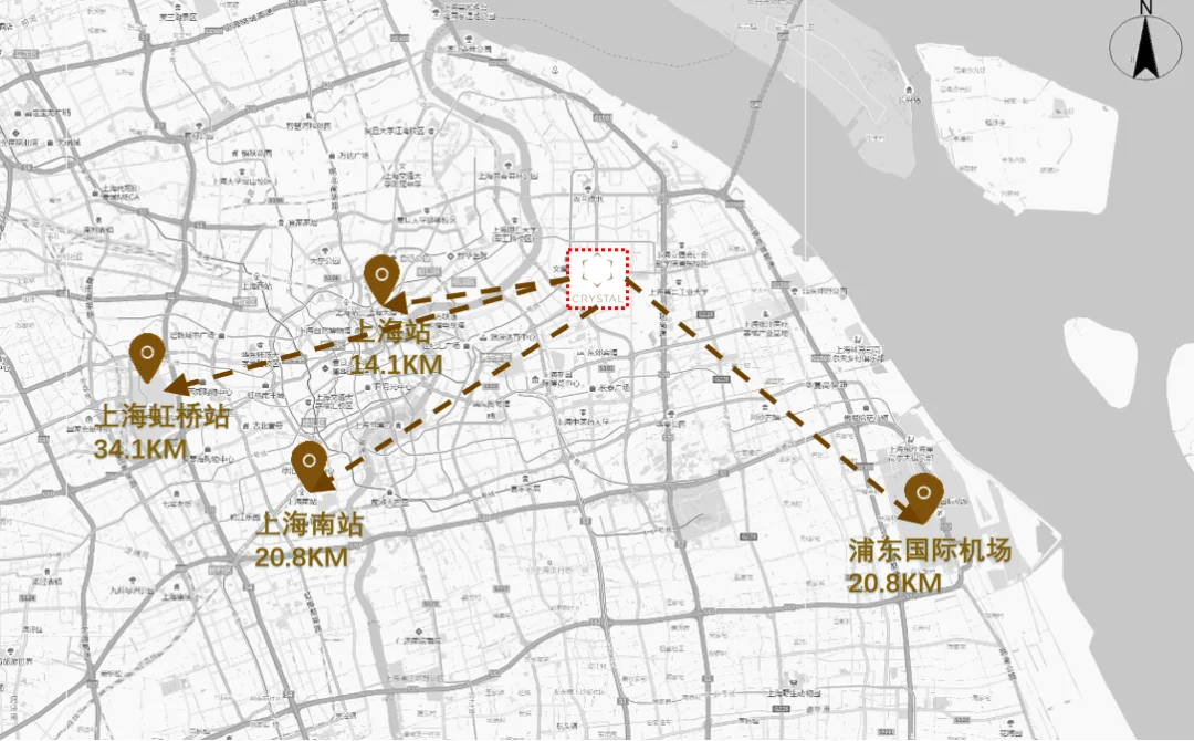 上海浦东LaLaport桔子水晶酒店