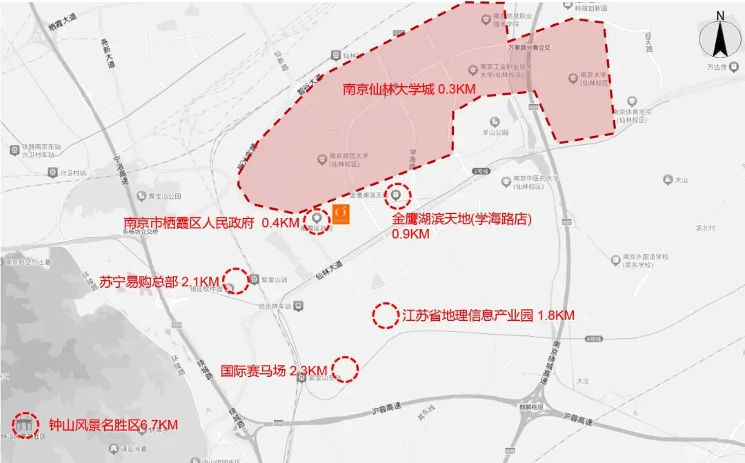 南京栖霞文枢东路桔子酒店