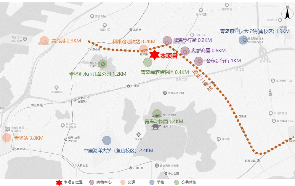 山东青岛北台东啤酒街桔子水晶酒店