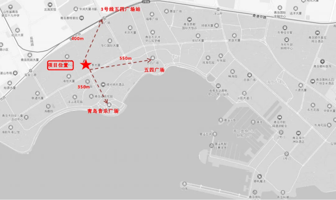 青岛五四广场桔子水晶酒店
