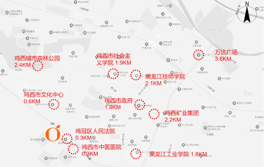 黑龙江鸡西鸡冠区市政府桔子酒店